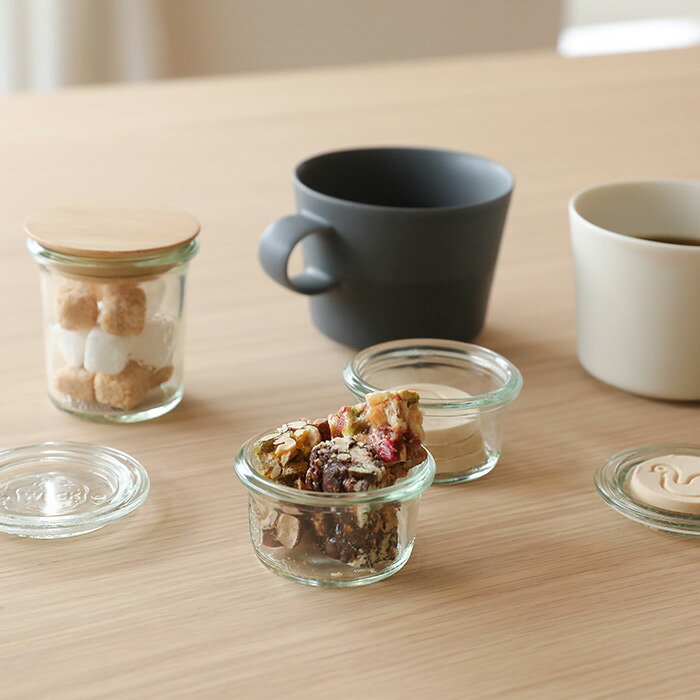 ウェック　ギフトボックス　（モールドシェイプ　120ml　１個　/　モールドシェイプ　50ml　2個セット）　/　WECK