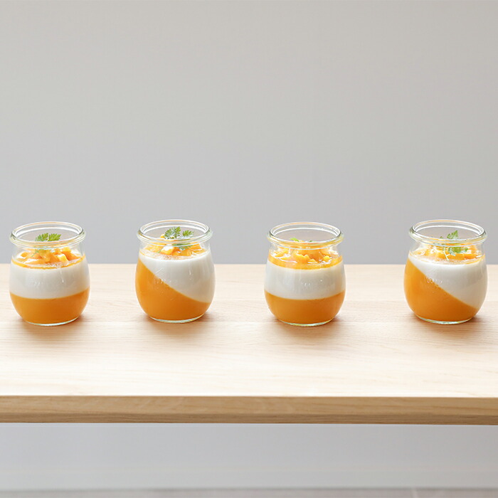 ウェック　ギフトボックス　（チューリップシェイプ　200ml　4個セット）　/　WECK