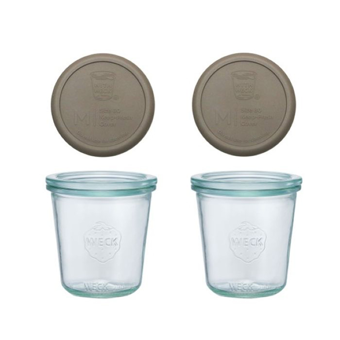 ウェック　ホームセット　（モールドシェイプ　250ml　2個）　/　WECK