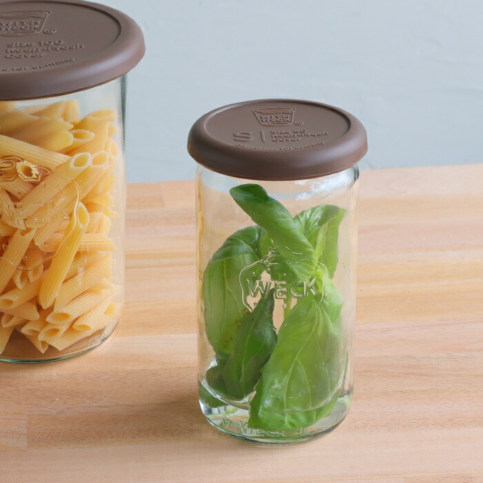 ウェック　シリコンキャップ　ダークブラウン　S　/　WECK