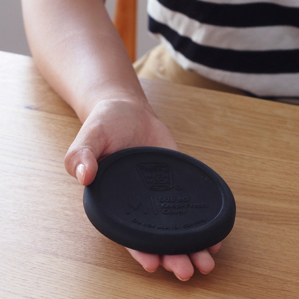 ウェック　シリコンキャップ　ブラック　M　/　WECK