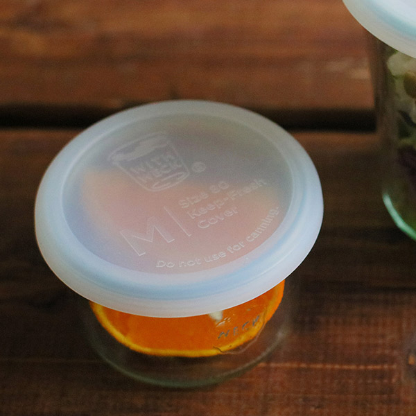 ウェック　シリコンキャップ　クリア　M　/　WECK