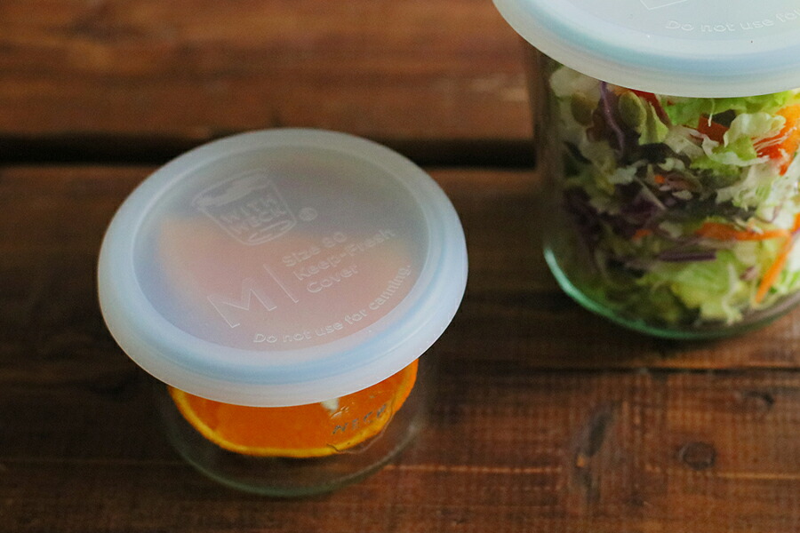 ウェック　シリコンキャップ　クリア　M　/　WECK