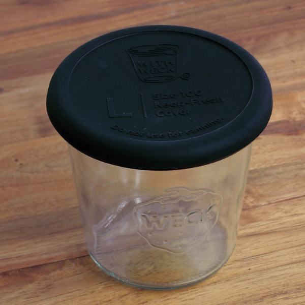 ウェック　シリコンキャップ　ブラック　L　/　WECK