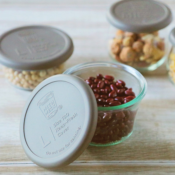 ウェック　シリコンキャップ　オリーブグレー　L　/　WECK