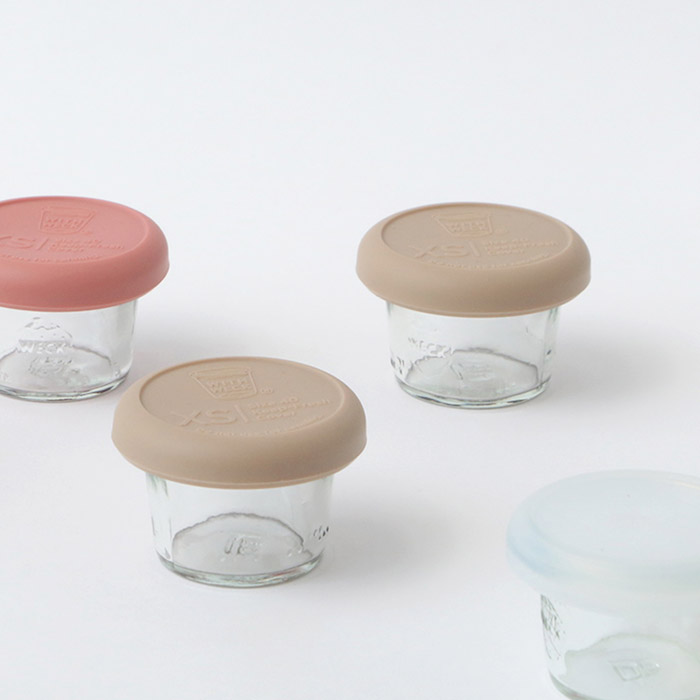 ウェック　シリコンキャップ　ベージュ　XS　/　WECK