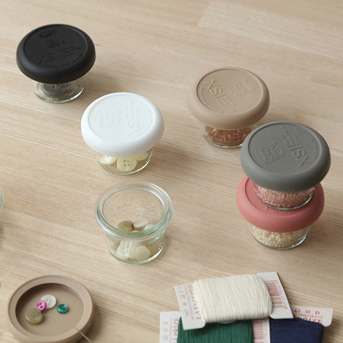 ウェック　シリコンキャップ　ブラック　XS　/　WECK