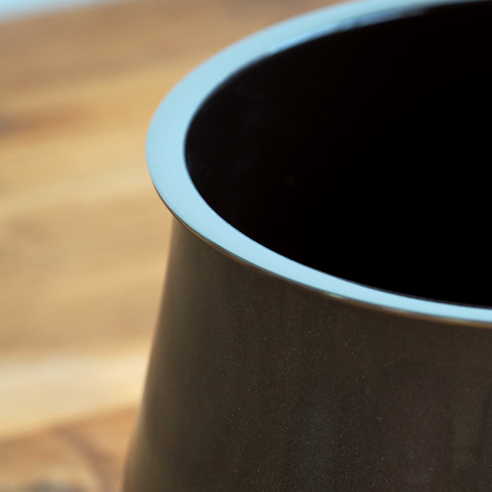 ヴェーエムエフ　フュージョンテック　ミネラル　マルチポット　14cm　蓋付　ダークプラス 　/　WMF