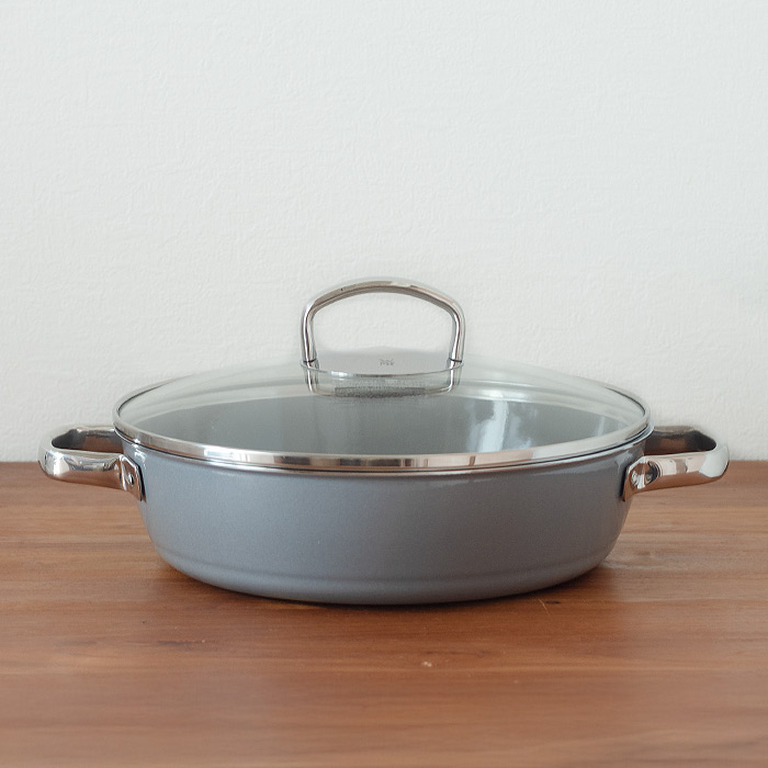 ヴェーエムエフ　フュージョンテック　ミネラル　ロースター　28cm　プラチナム　/　WMF