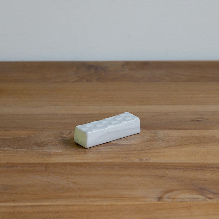 オリメ　P鹿の子　はしおき　ホワイト　/　ORIME