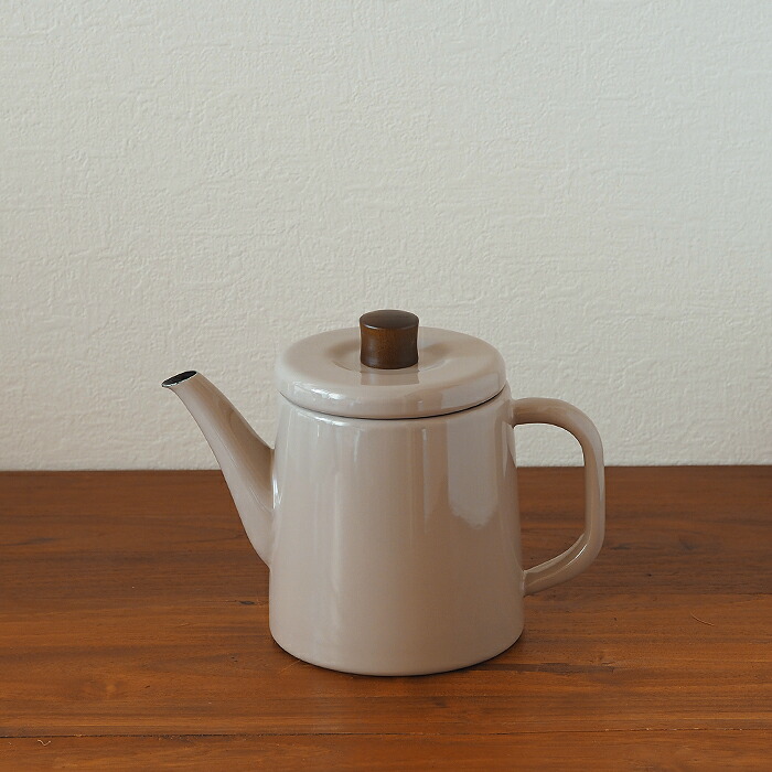 野田琺瑯　ポトル　ベージュ