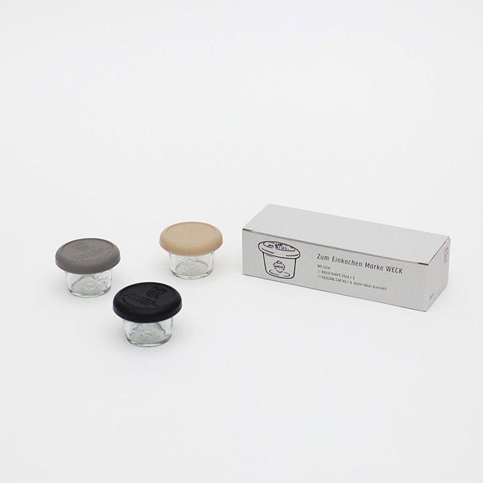 ウェック　ギフトボックス　（モールドシェイプ　25mlセット）　/　WECK